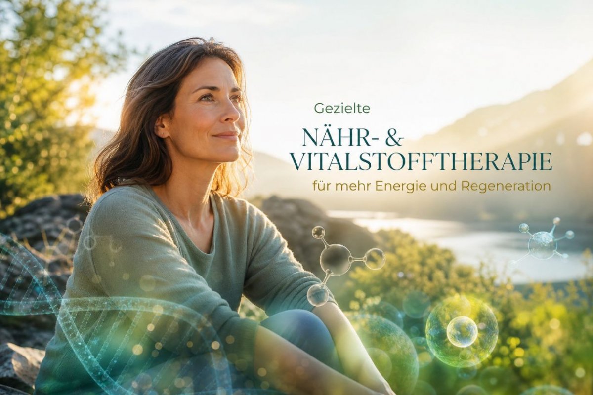 Nähr- und Vitalstofftherapie für Energie, Regeneration und Wohlbefinden