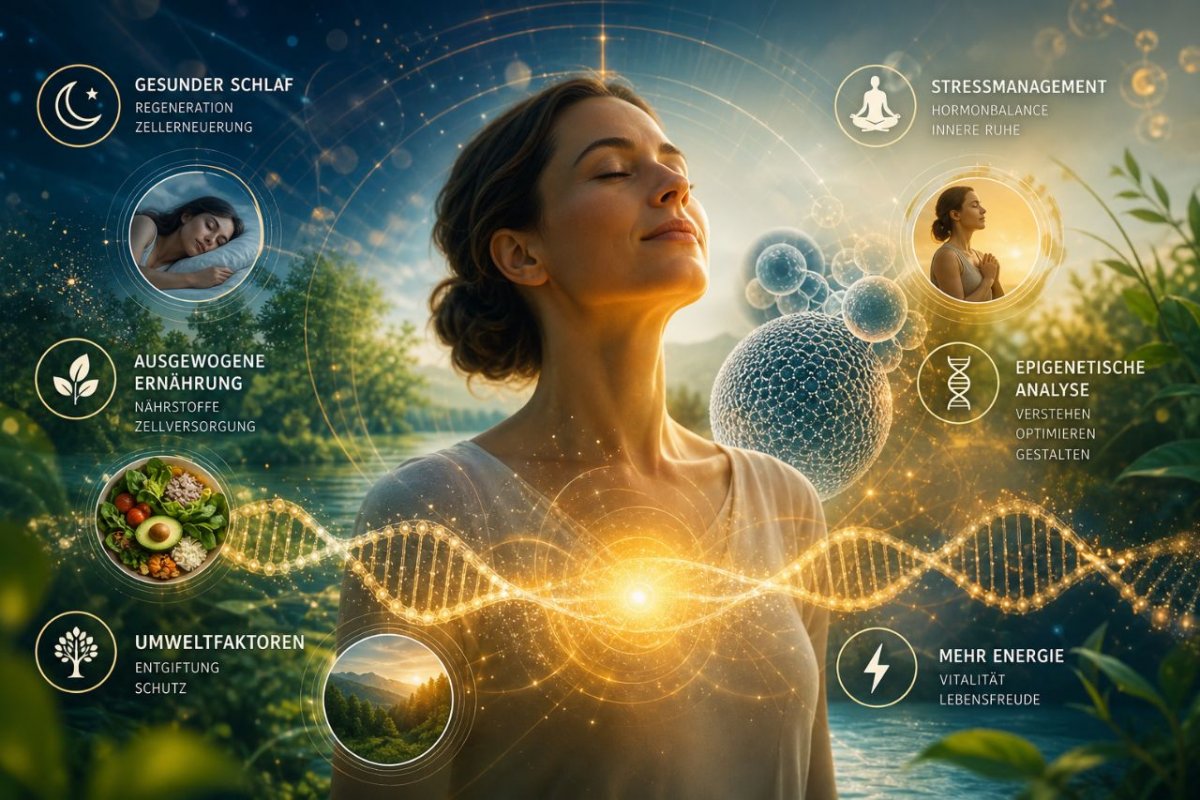 Epigenetische Gesundheitsanalyse für Prävention und gesundes Altern